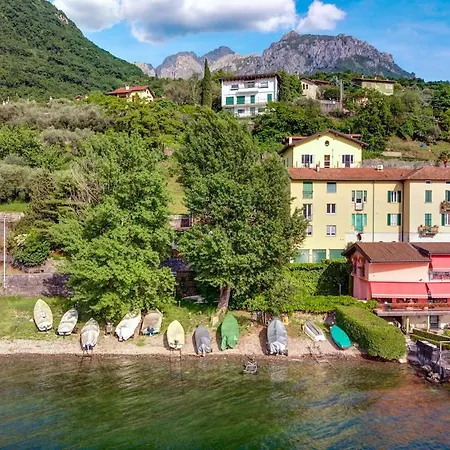 Design E Vista Beachfront Oasis With Ac E Wifi Διαμέρισμα Mandello del Lario